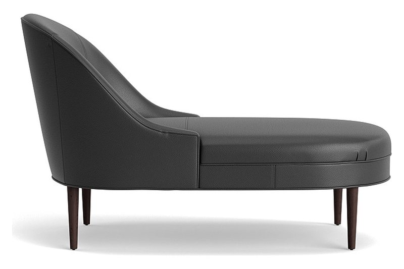 Bella Leather Chaise by Mitchell Gold + Bob Williams