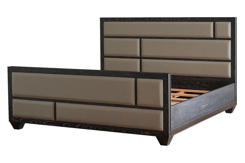 Brazil Bed-Black Cerused Oak by Global Views