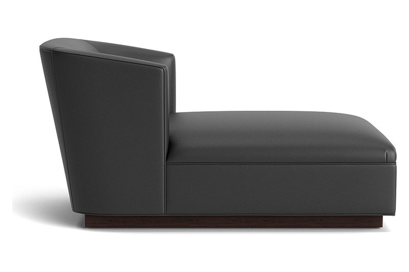 Cooper Leather Chaise by Mitchell Gold + Bob Williams