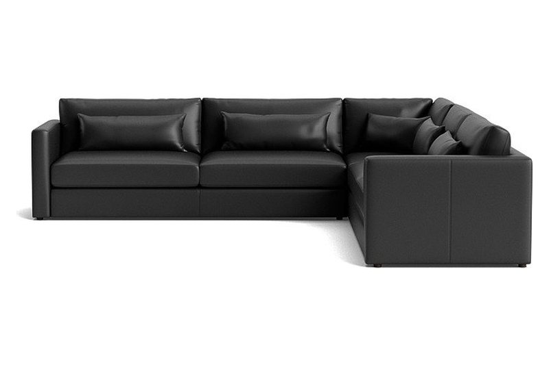 Haywood Leather 3 Piece Corner Sectional by Mitchell Gold + Bob Williams