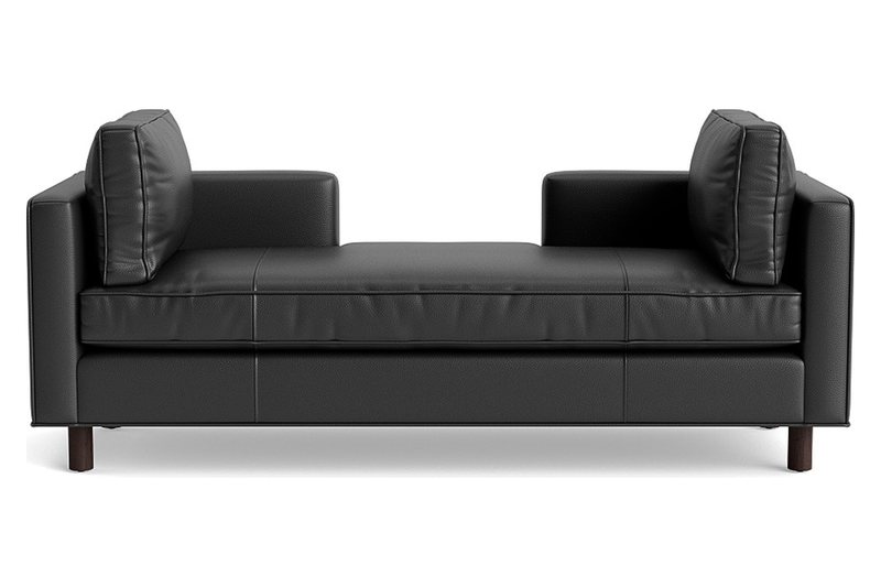 Hunter Leather Lounge with Welt by Mitchell Gold + Bob Williams