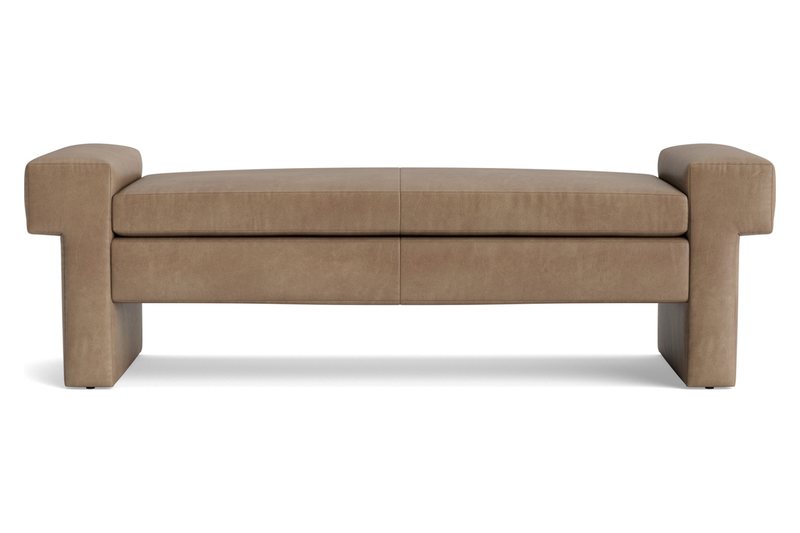 Jada Leather Bench by Mitchell Gold + Bob Williams
