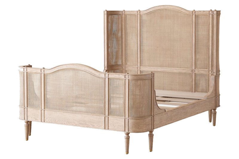 Josephine Bed-Bleached Oak by Global Views