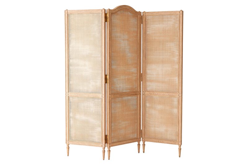 Josephine Screen-Bleached Oak by Global Views