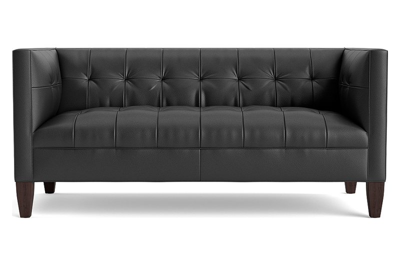 Kennedy Leather Loveseat by Mitchell Gold + Bob Williams