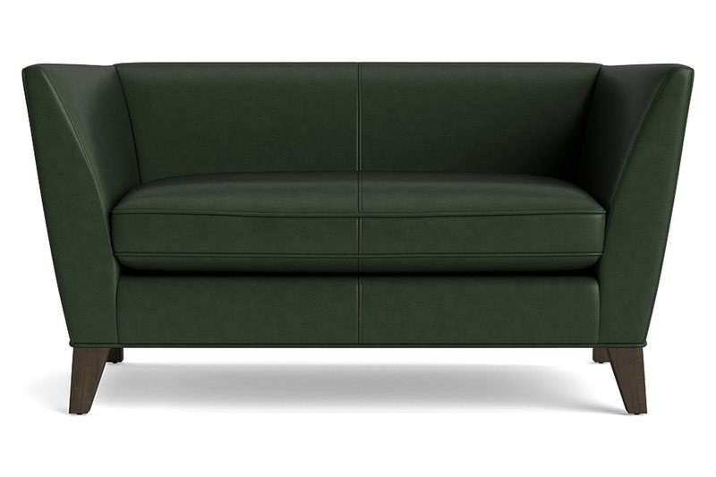 Mona Leather Sofette by Mitchell Gold + Bob Williams