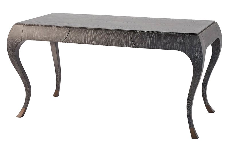 Paris Desk-Black Cerused Oak by Global Views