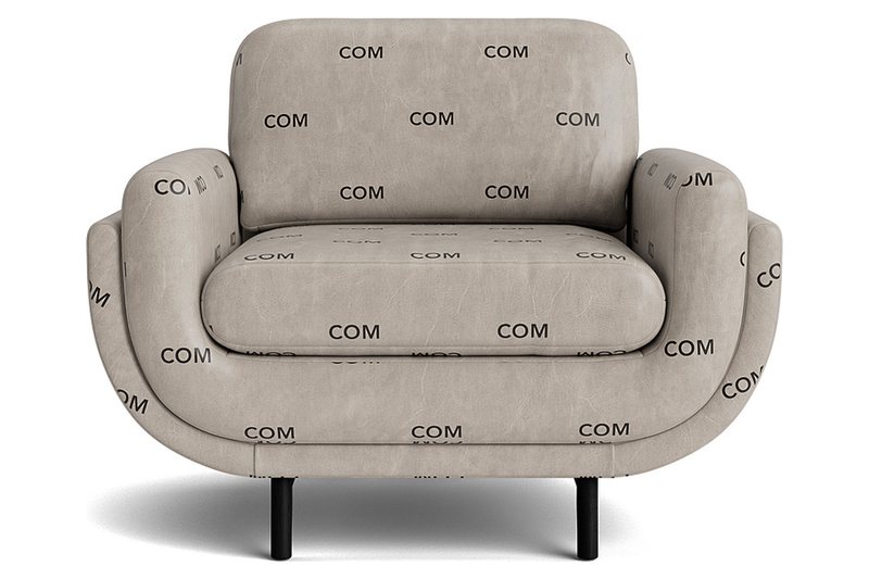 Regatta Leather Chair by Mitchell Gold + Bob Williams