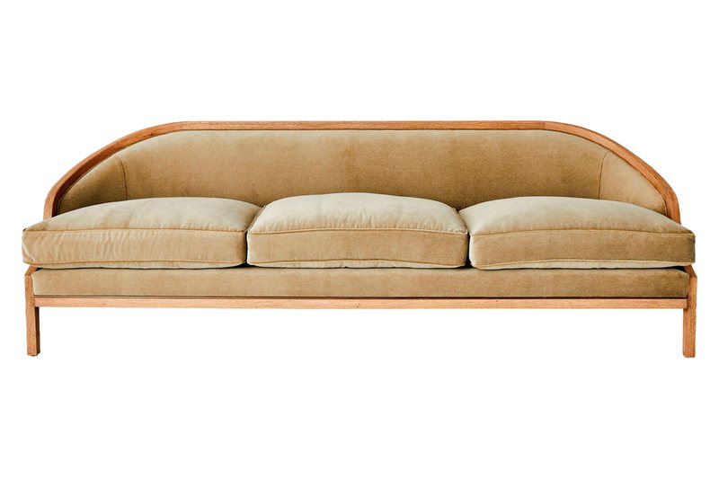 Tailored Sofa-Bleached Oak by Global Views