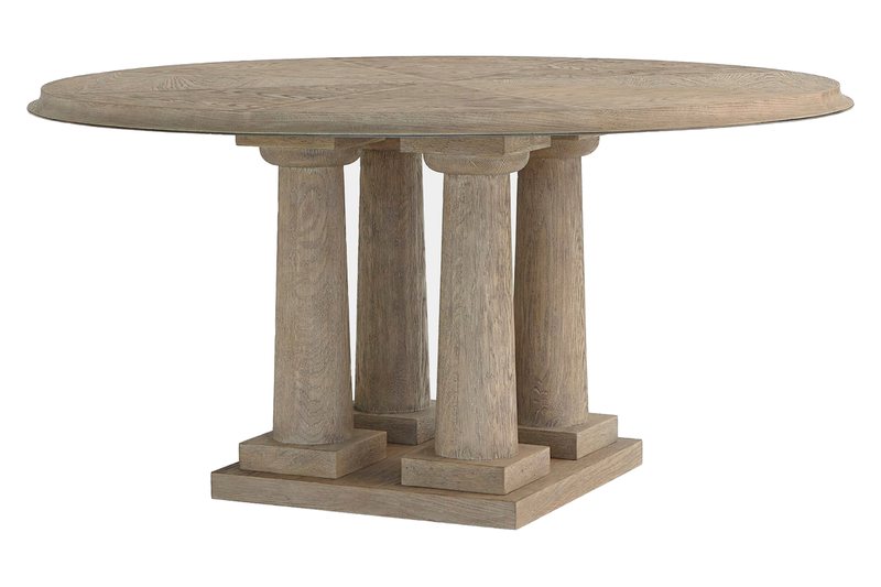 Titian Dining Table-Gray Sandblasted Oak by Global Views