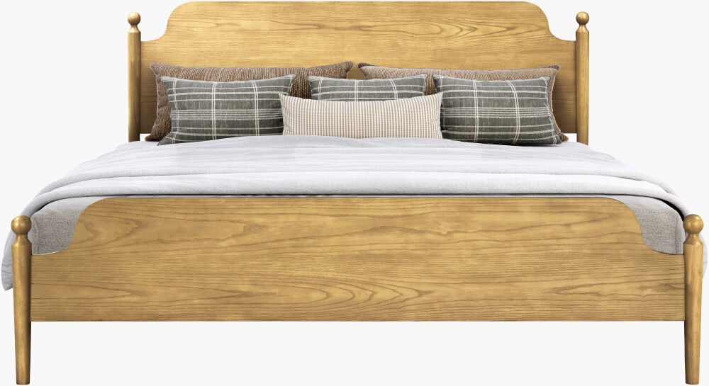 Adella Wood Bed