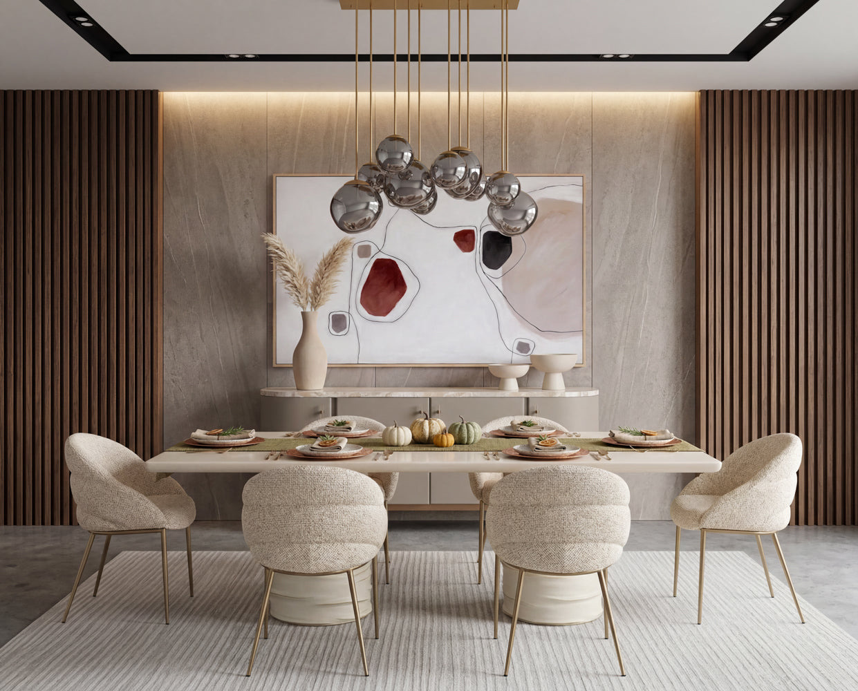 Alanya Dining Table - 84" - Rectangular