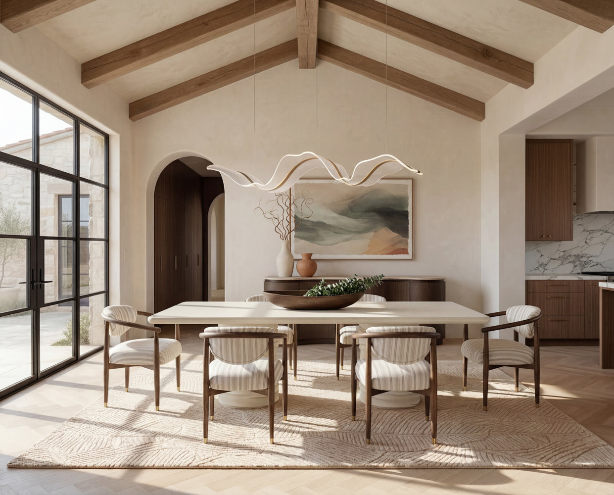 Alanya Dining Table - 84" - Rectangular