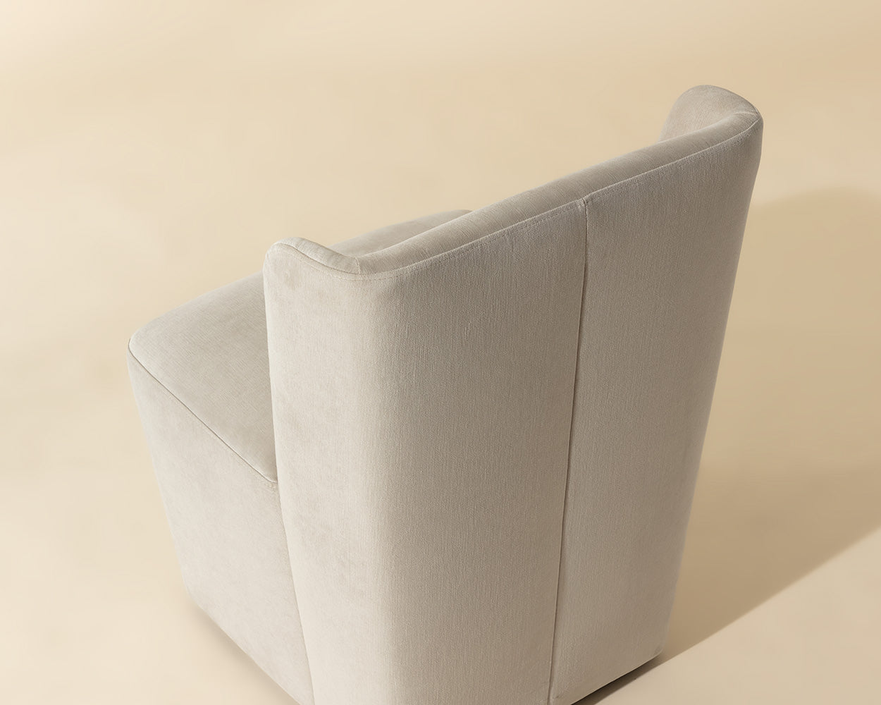 Amita Wheeled Dining Chair