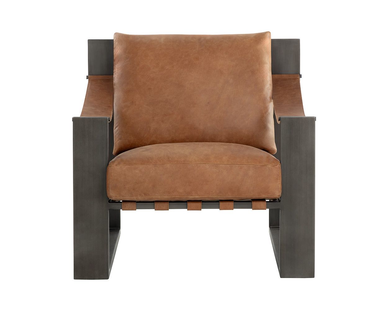 Berke Lounge Chair - Gunmetal