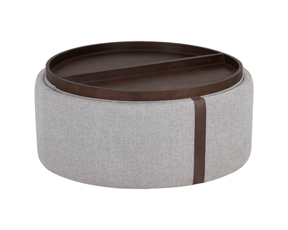 Borelli Wheeled Storage Ottoman