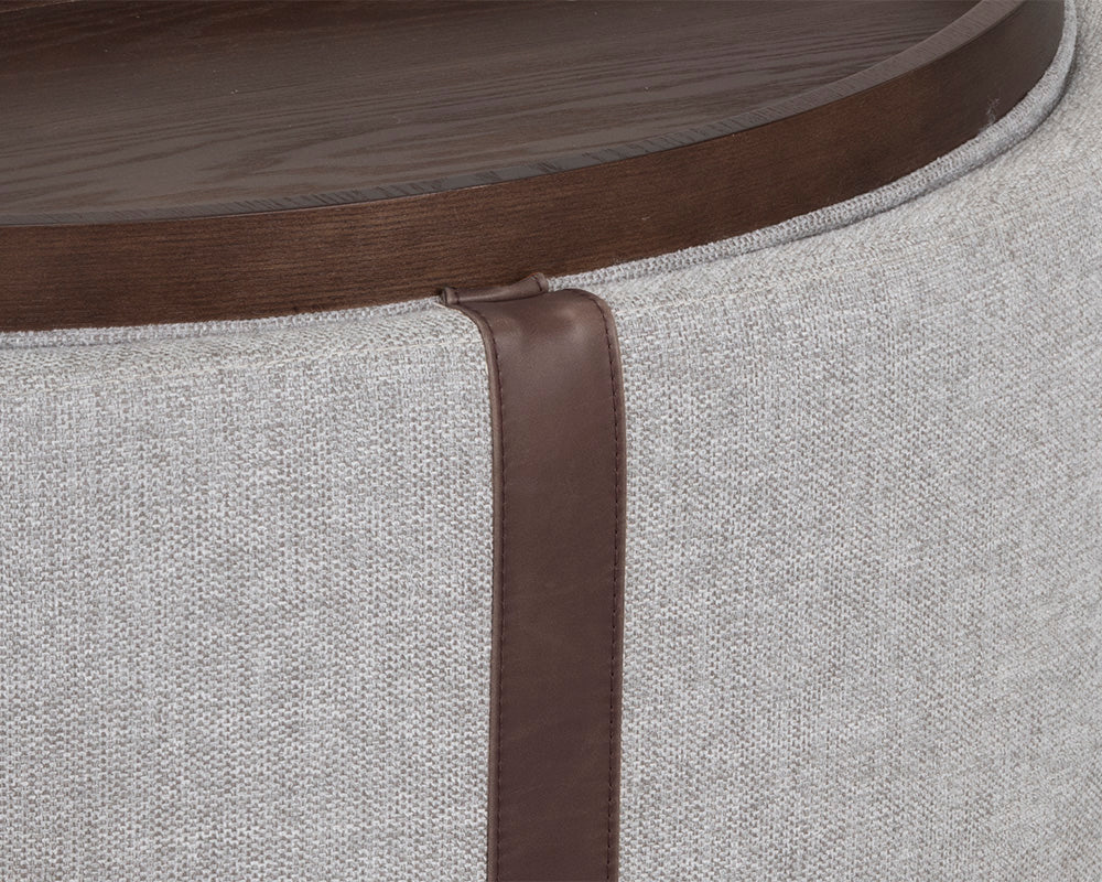 Borelli Wheeled Storage Ottoman