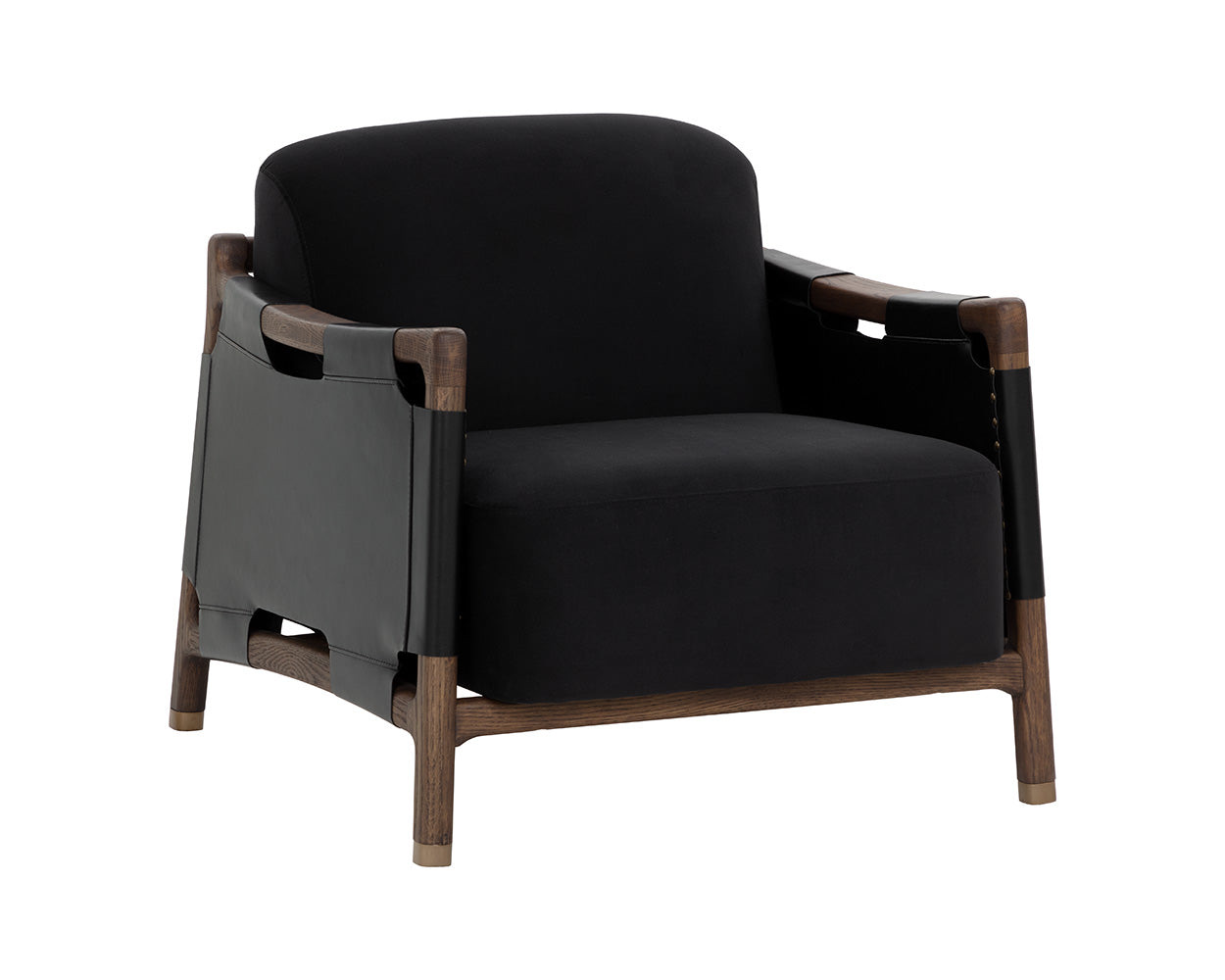 Calloway Lounge Chair - Antique Brown