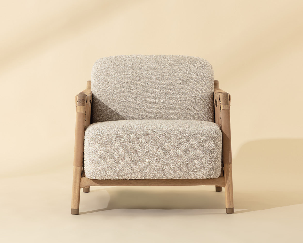 Calloway Lounge Chair - Light Oak