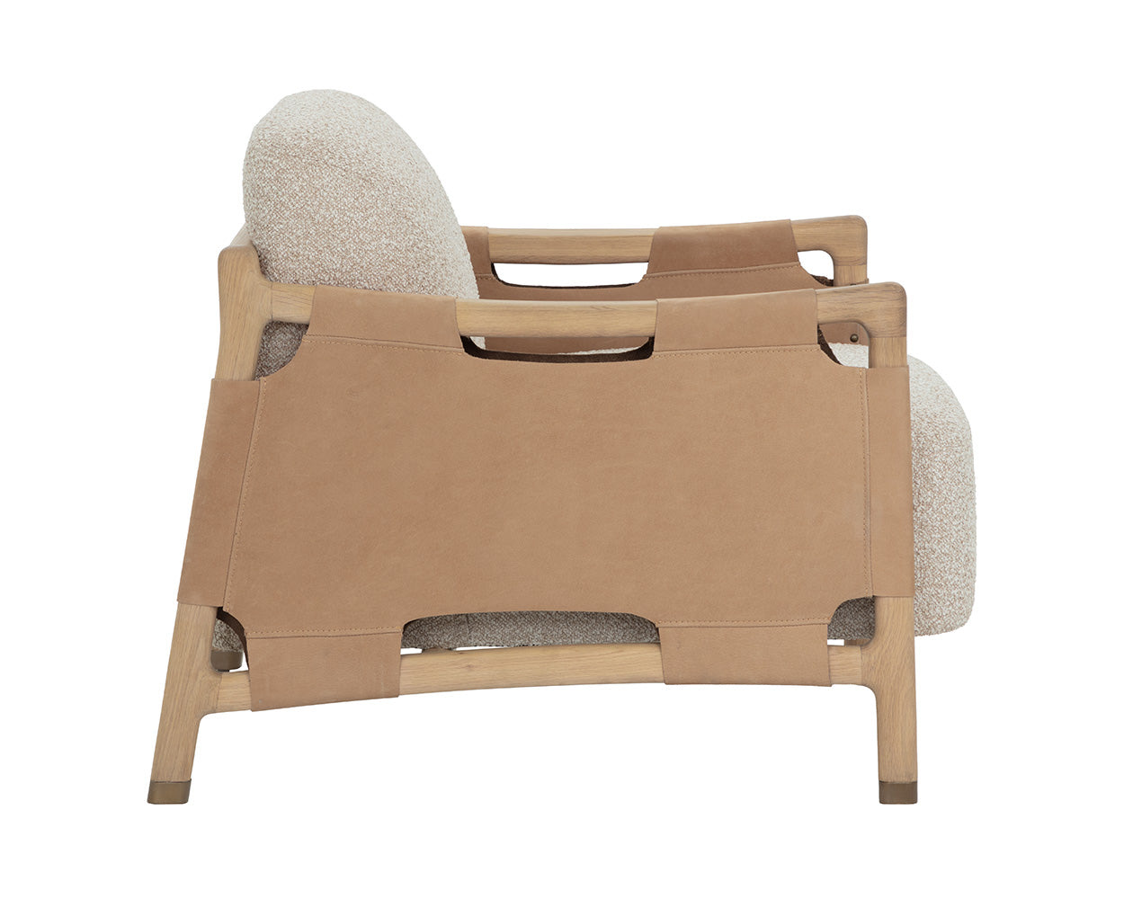 Calloway Lounge Chair - Light Oak