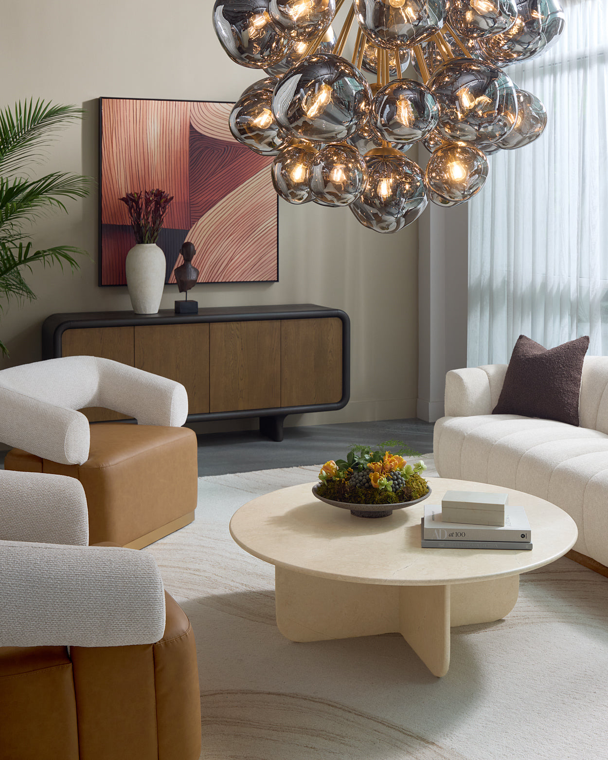 Canyon Dreams I - 48" X 48" - Black Floater Frame