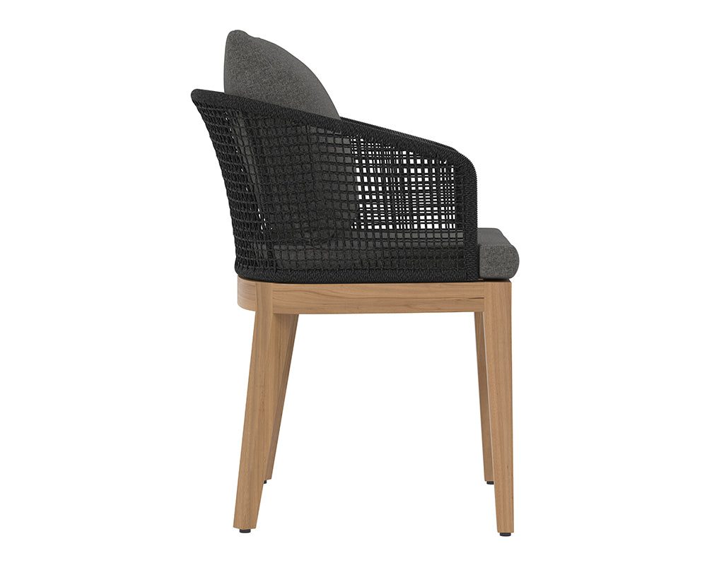 Capri Dining Armchair — Natural