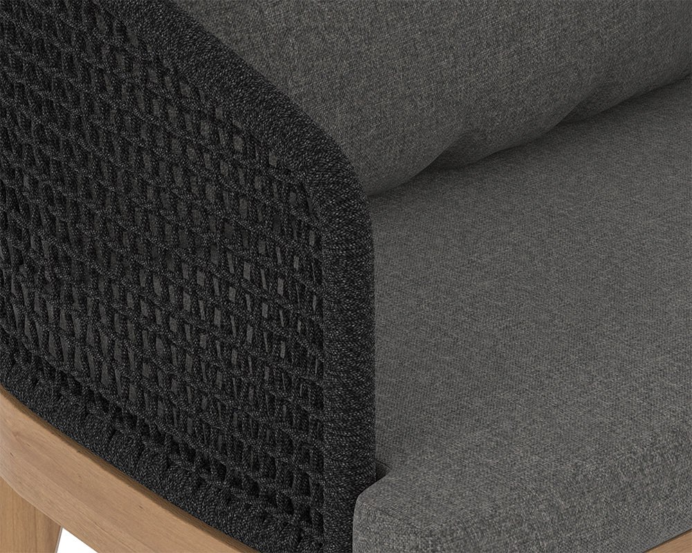 Capri Dining Armchair — Natural