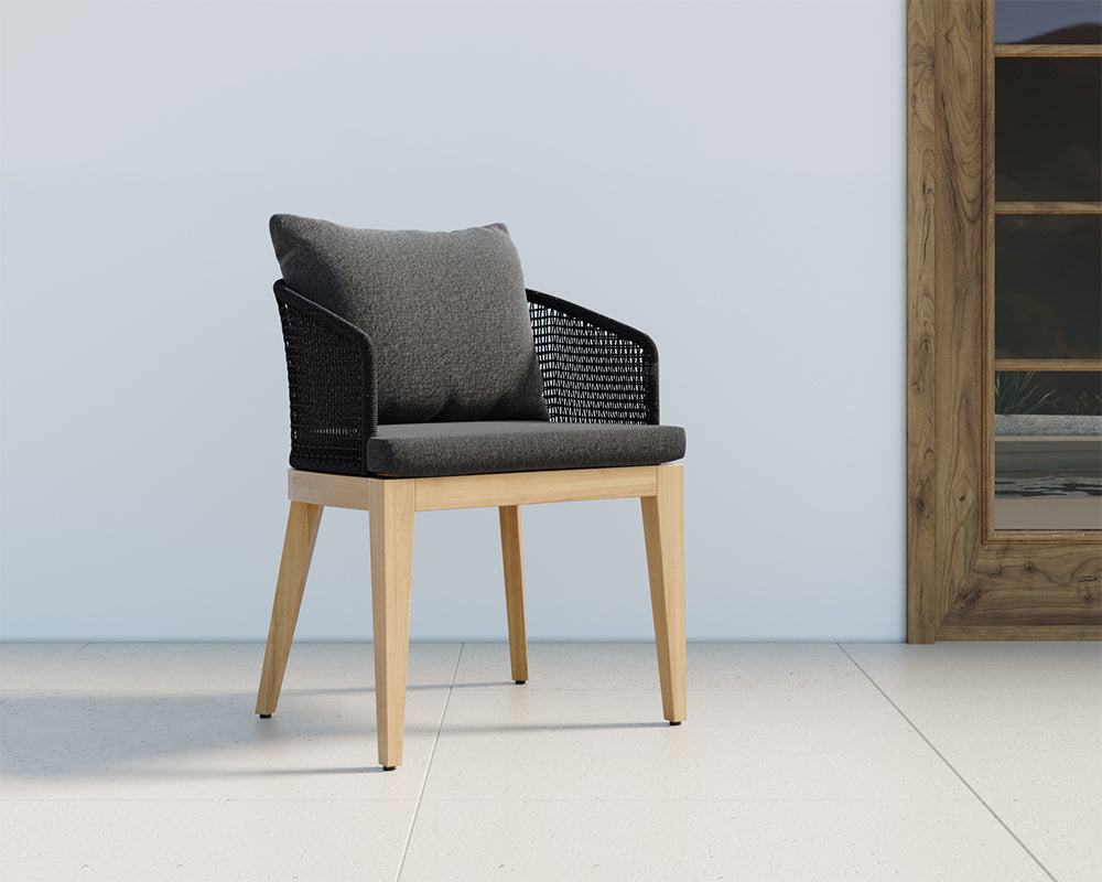 Capri Dining Armchair — Natural
