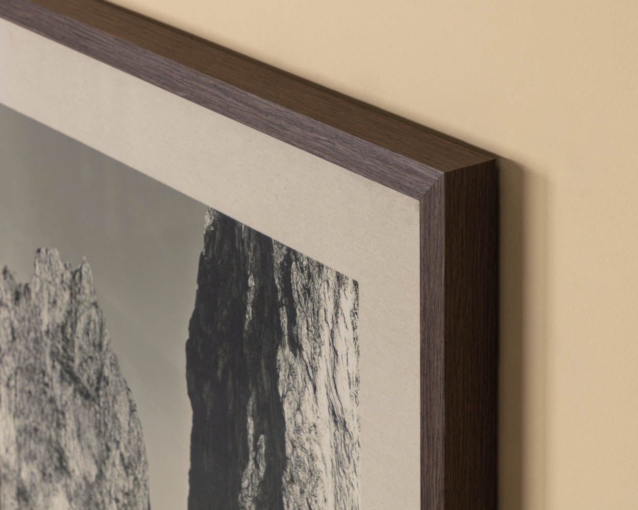 Coastal Vibes I - 28" X 40" - Deep Brown Frame