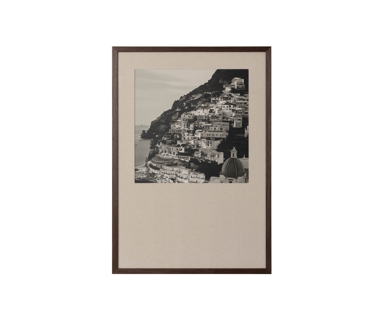 Coastal Vibes III - 28" X 40" - Deep Brown Frame