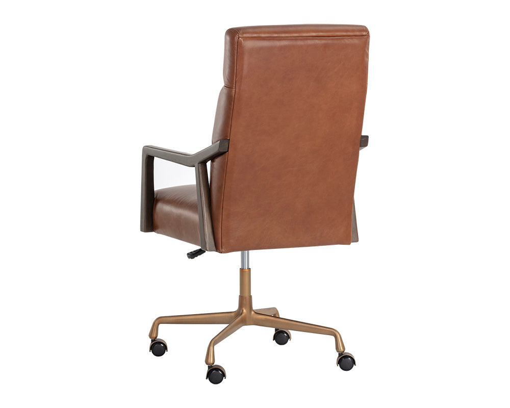 Collin Office Chair - Brown