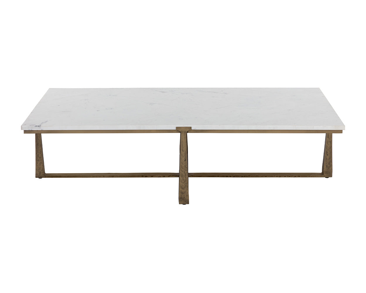 Cowell Coffee Table - White Marble