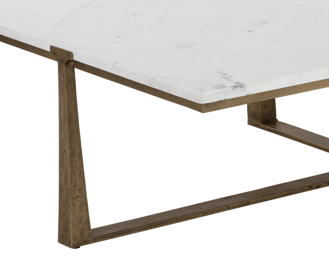 Cowell Coffee Table - White Marble