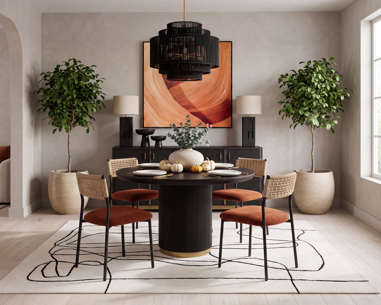 Dirsan Table Lamp - Black