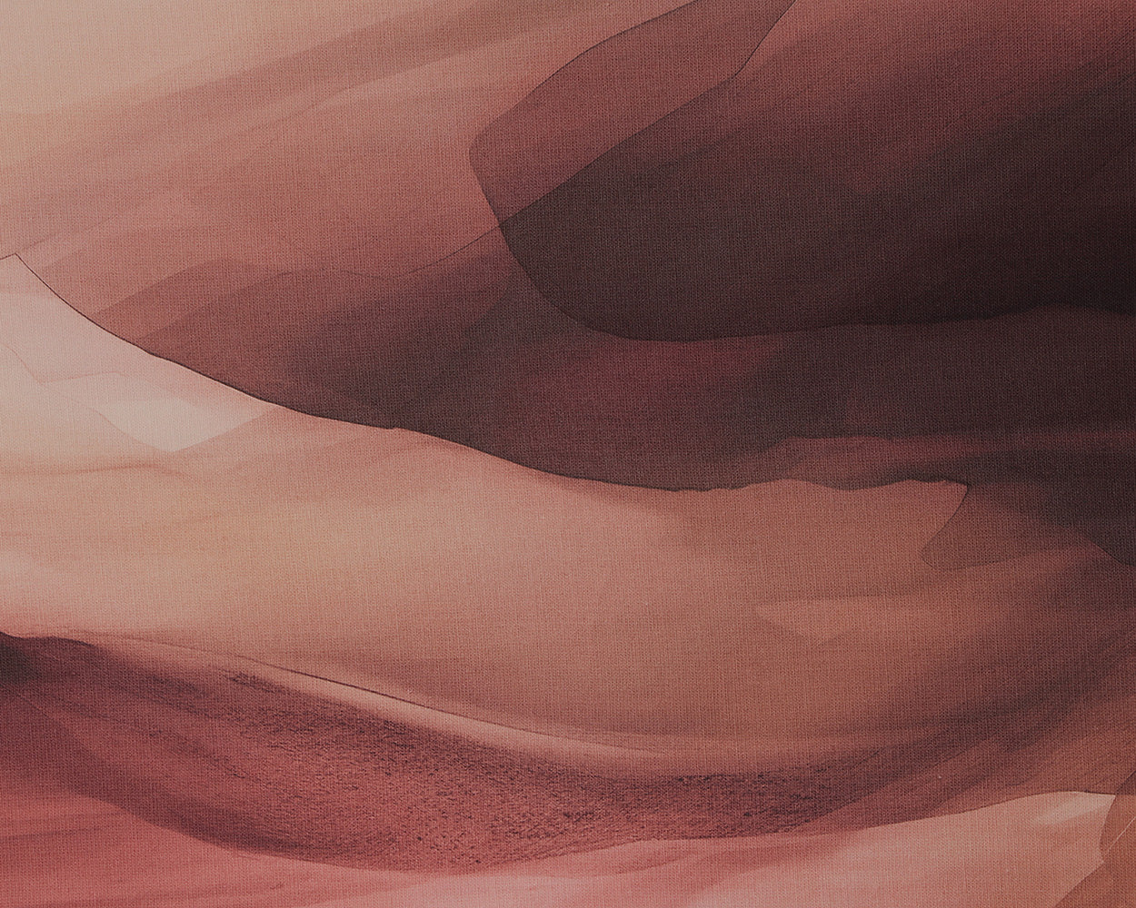 Dream State - 60" X 40" - Copper Floater Frame - Fire
