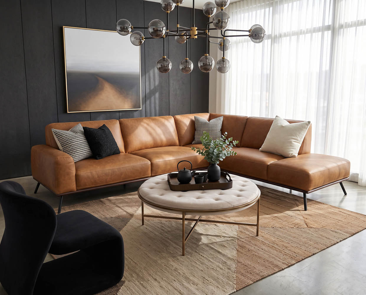 Ethel Ottoman - Round