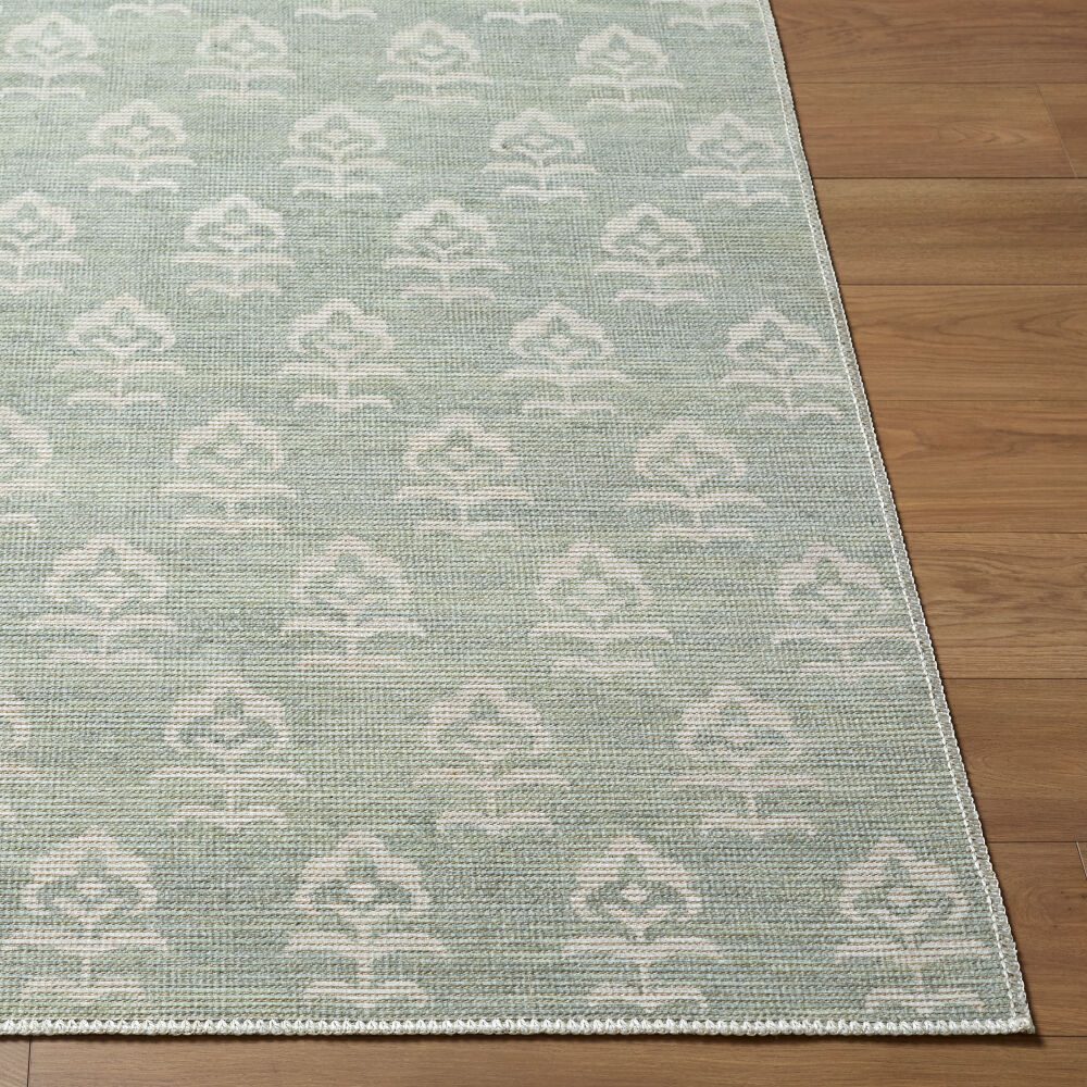 Flora Machine Woven Rug