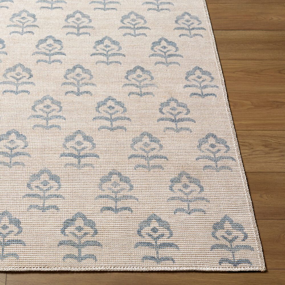 Flora Machine Woven Rug