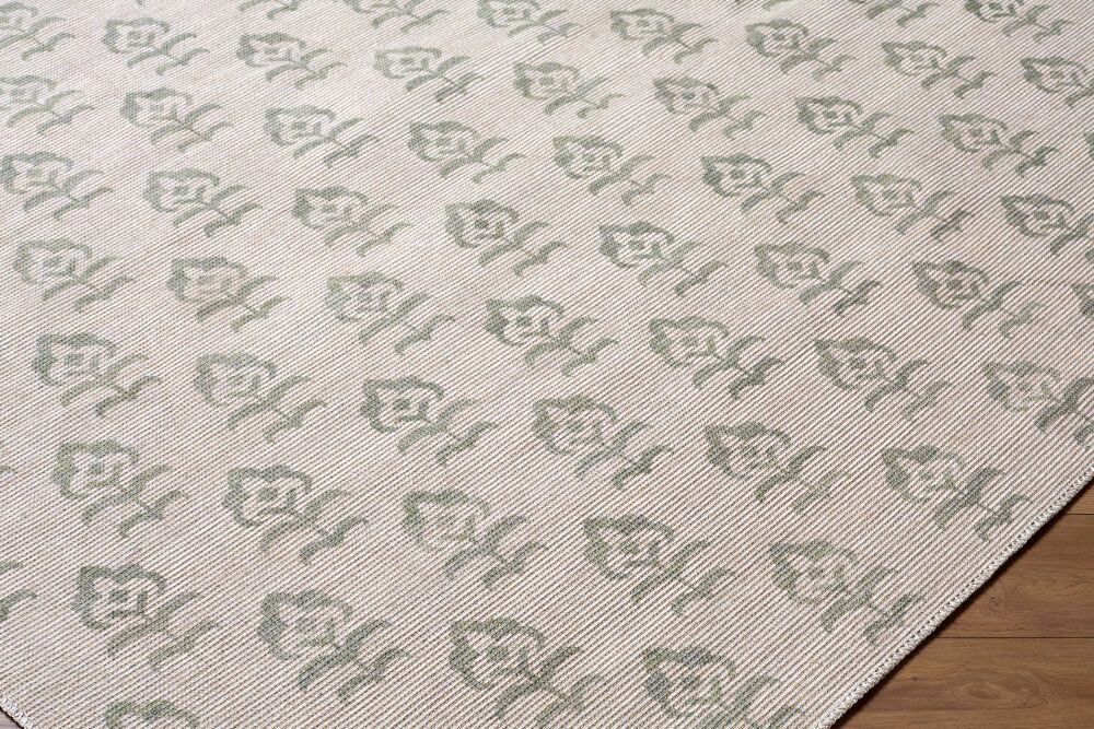 Flora Machine Woven Rug