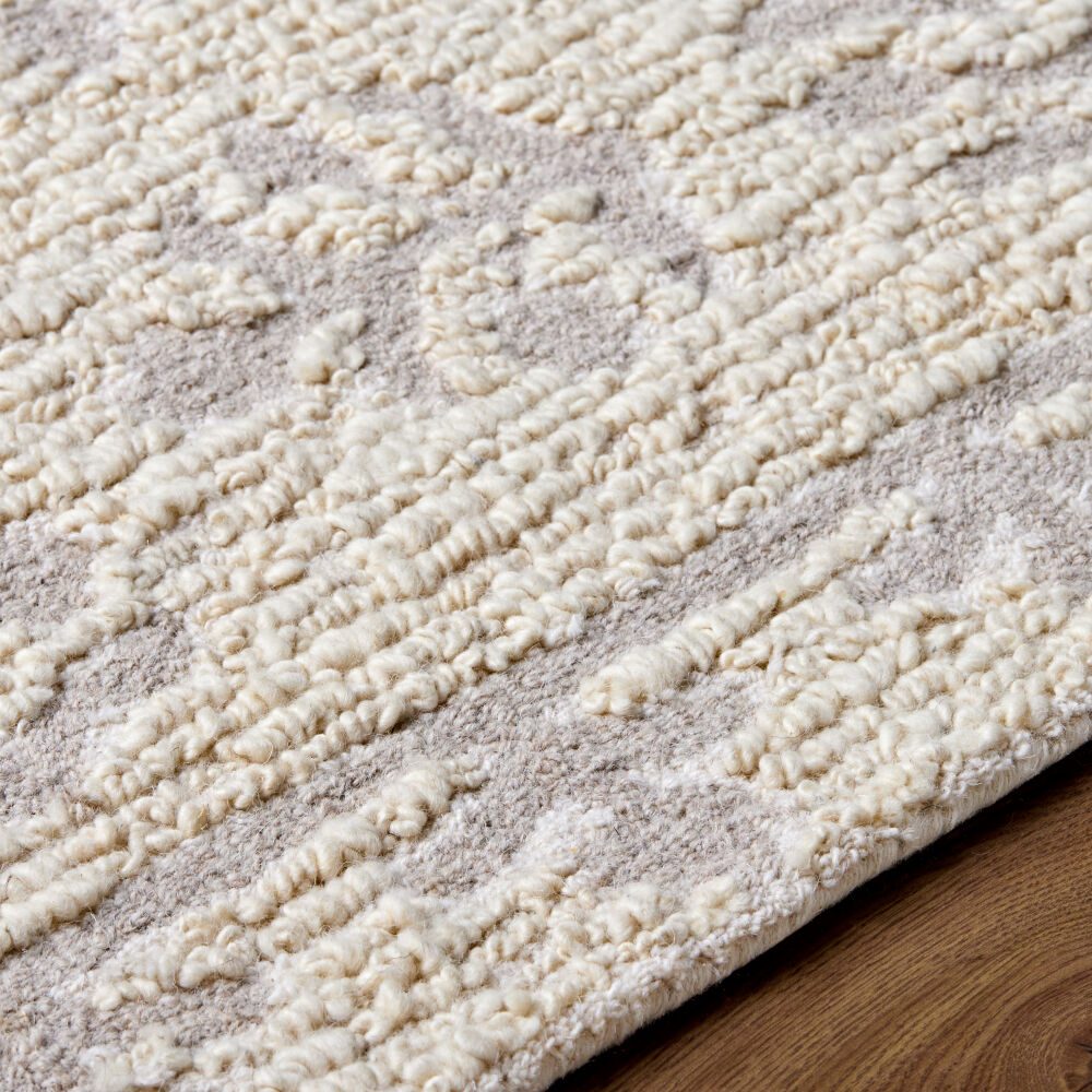 Folk Flower Handmade Rug