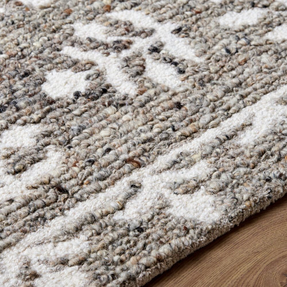 Folk Flower Handmade Rug