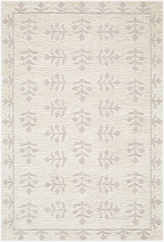 Folk Flower Handmade Rug