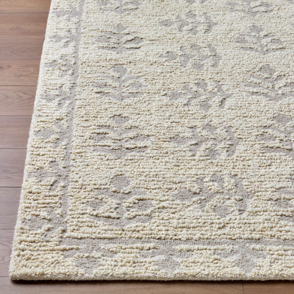 Folk Flower Handmade Rug