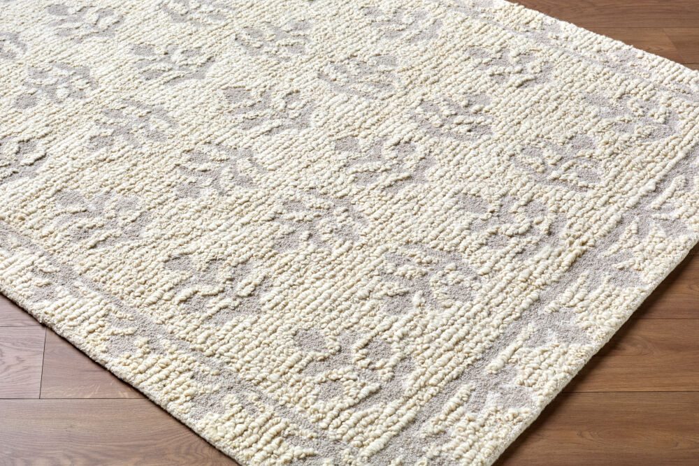 Folk Flower Handmade Rug