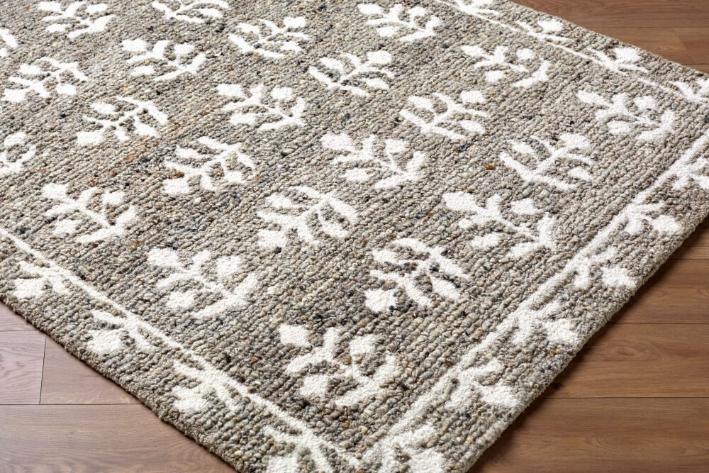 Folk Flower Handmade Rug