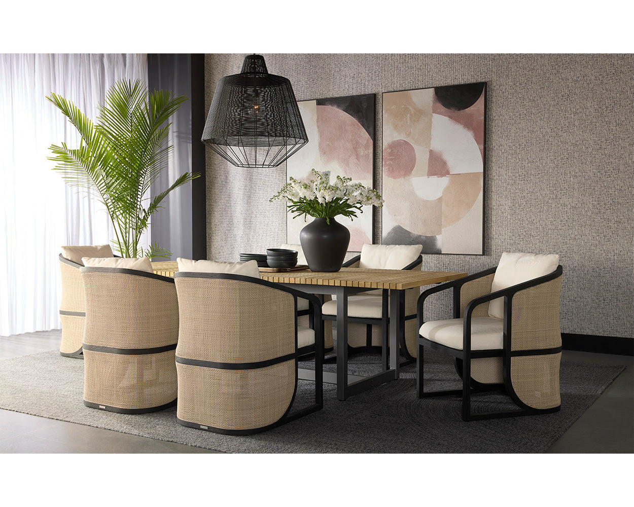Geneve Extension Dining Table - 83" - 107"
