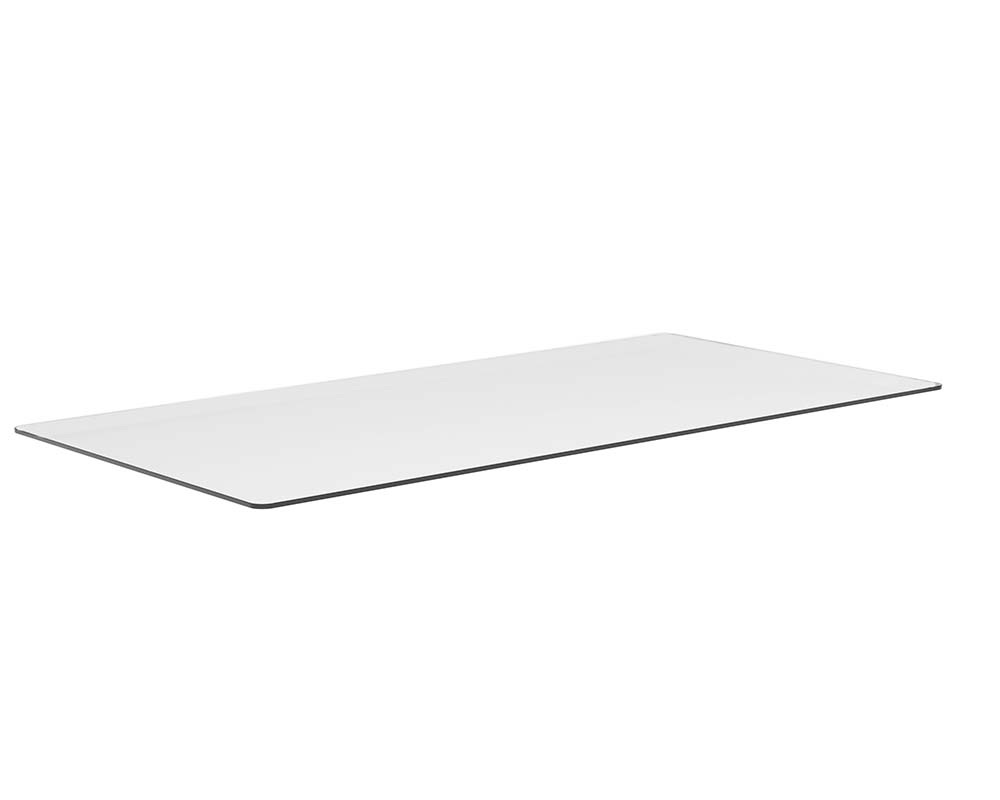 Glass Dining Table Top - 96" - Rectangular