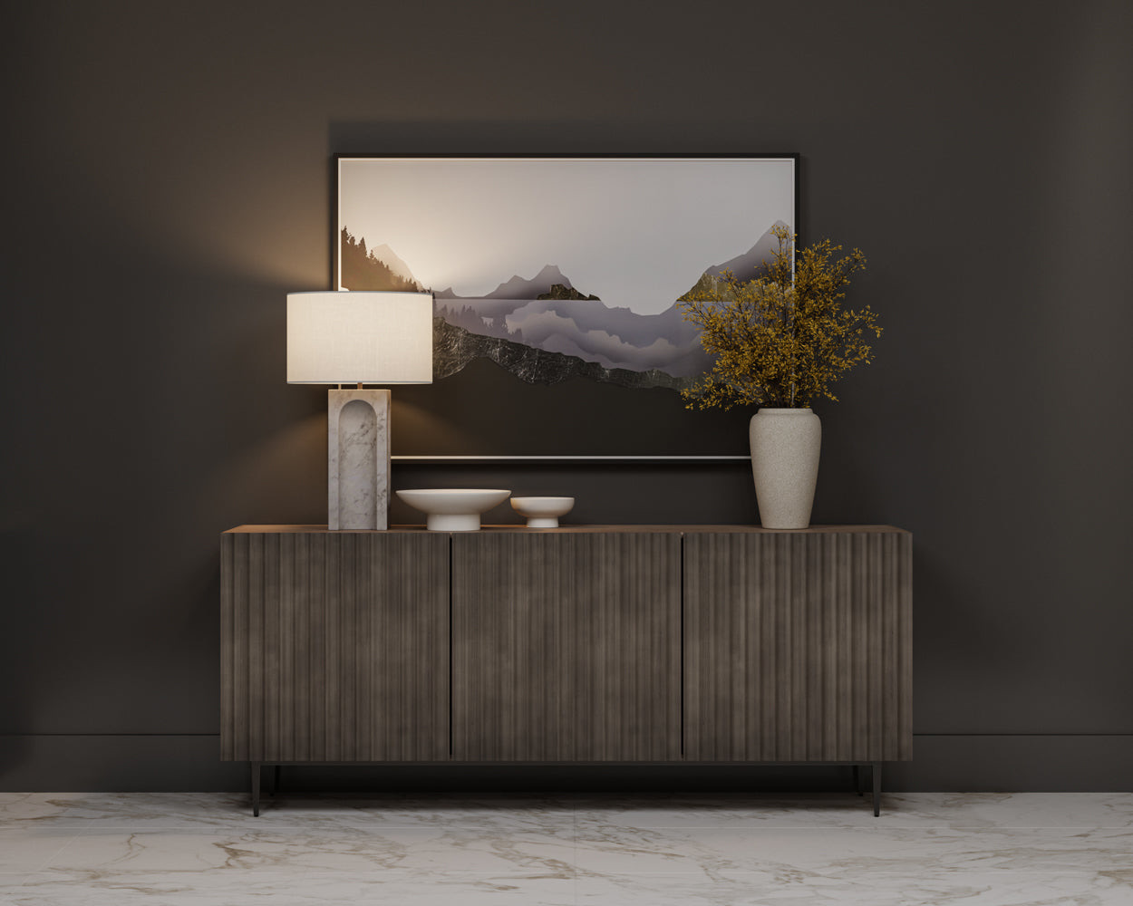 Great Exploration - 60" X 40" - Charcoal Frame