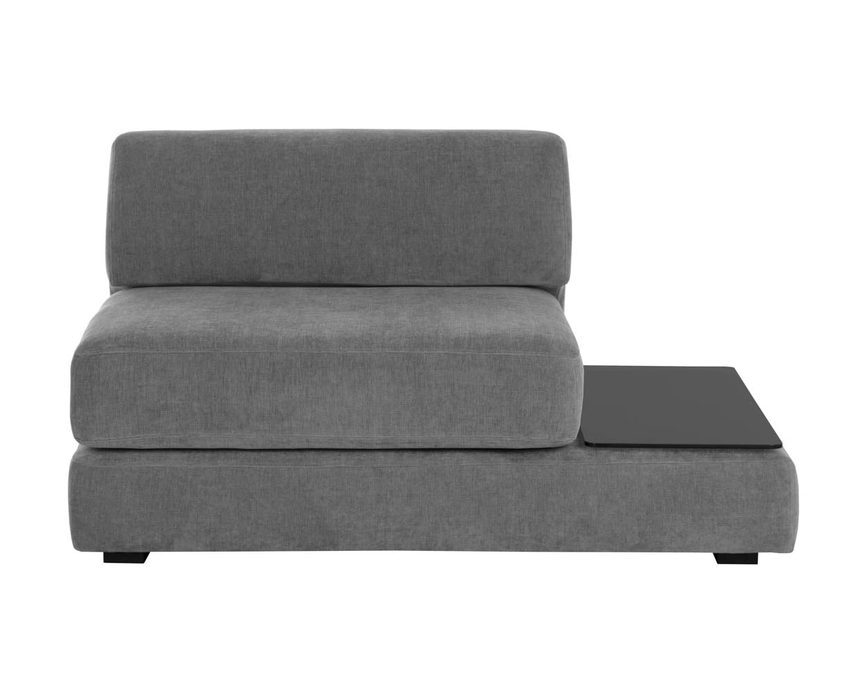 Harmony Modular - Armless Chair - Right Shelf