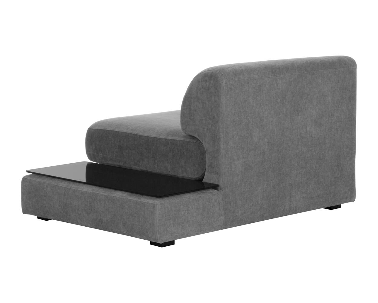 Harmony Modular - Armless Chair - Right Shelf
